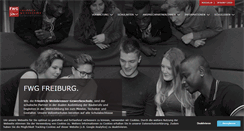 Desktop Screenshot of fwg-freiburg.de