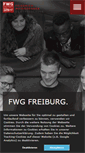 Mobile Screenshot of fwg-freiburg.de